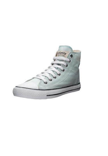 Canvas Sneaker White Cap Hi Cut grau atmungsaktiv