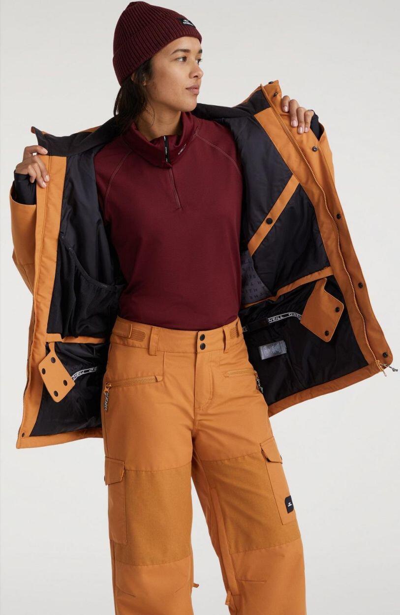 O'NEILL O'neill Manteaux UTILITY JACKET  Femmes Rich Caramel 4/7
