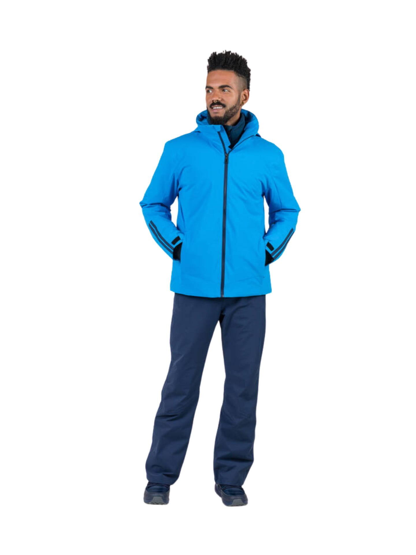 Rossignol Strawpile Ski Jas Heren - Blauw 2/7