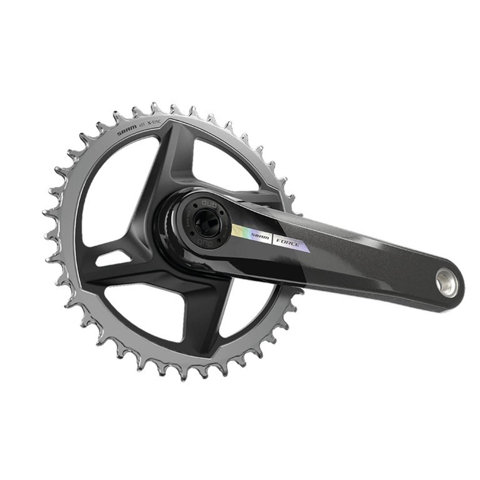 SRAM SRAM Force 1 eTap AXS Guarnitura 40T 175mm Grigio.