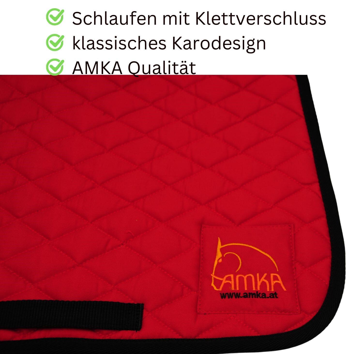AMKA Schabracke für Pony Shetty Sattel Reitkissen 2/3