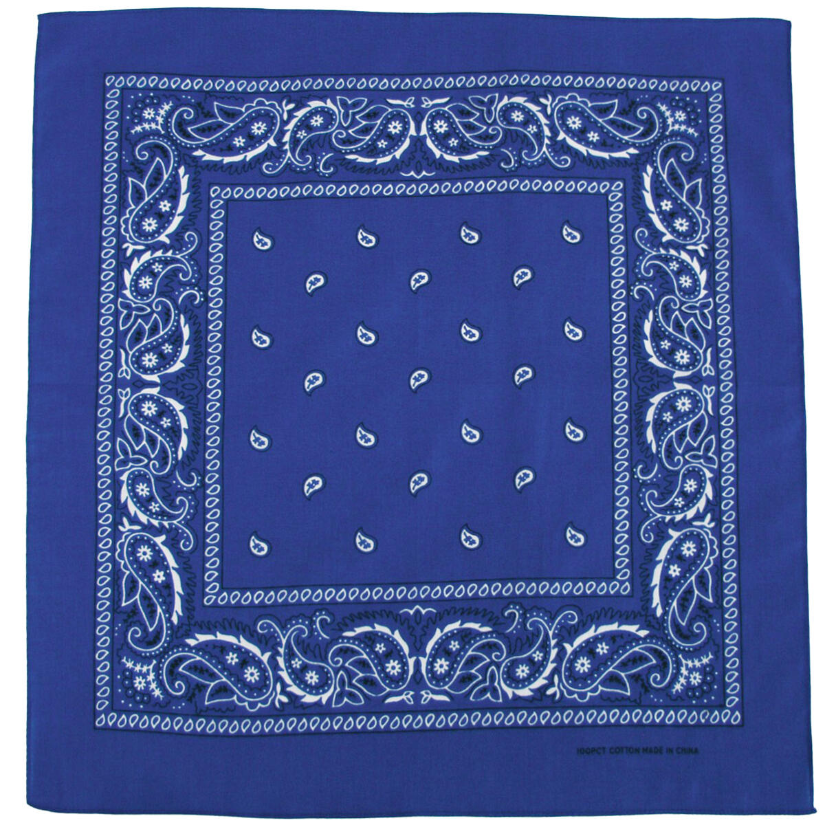 MFH MFH Bandana Cotton Royal White