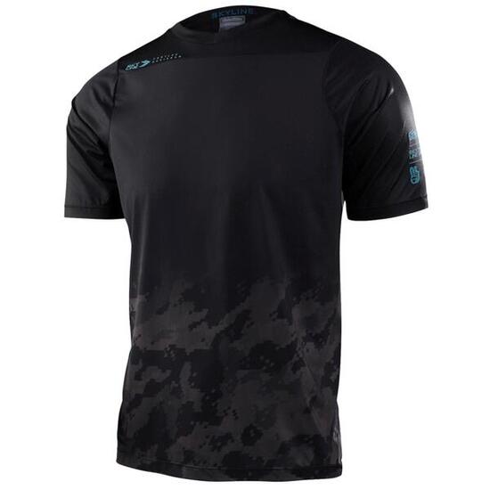 Maglia MTB SKYLINE a manica corta ultraleggera Nero Uomo