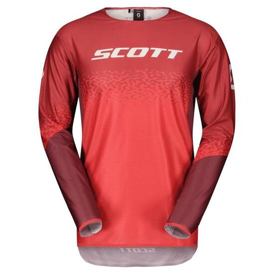 SCOTT Podium Pro Trikot red/grey, L