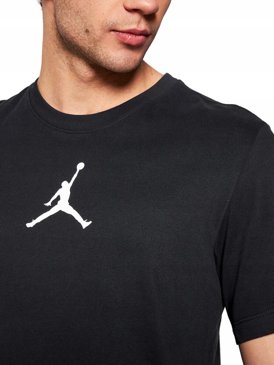 KOSZULKA męska NIKE JORDAN JUMPMAN CW5190-010 t-shirt małe logo czarna S 5/5