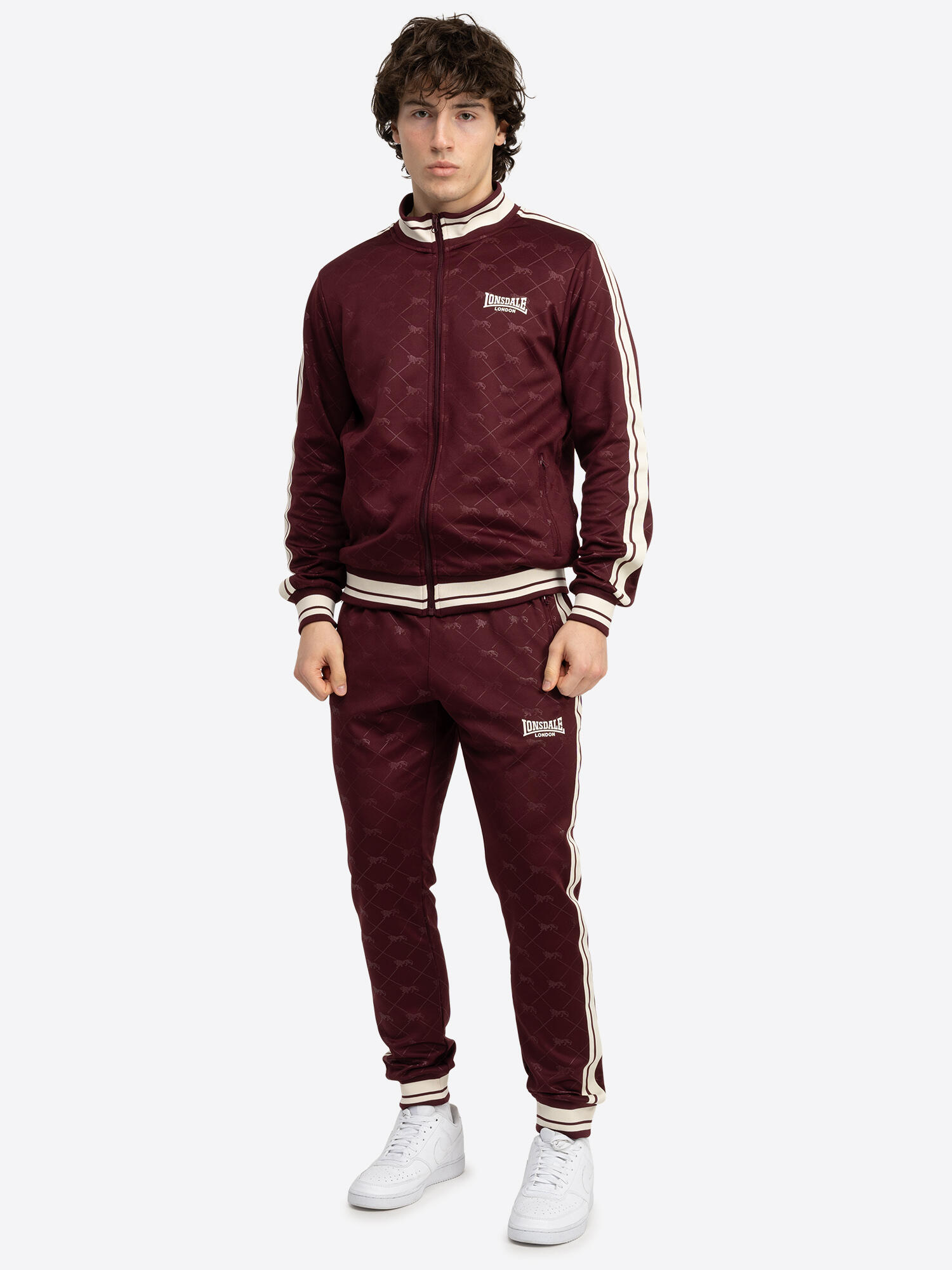 LONSDALE LONSDALE Heren trainingspak slim fit ASHWELL