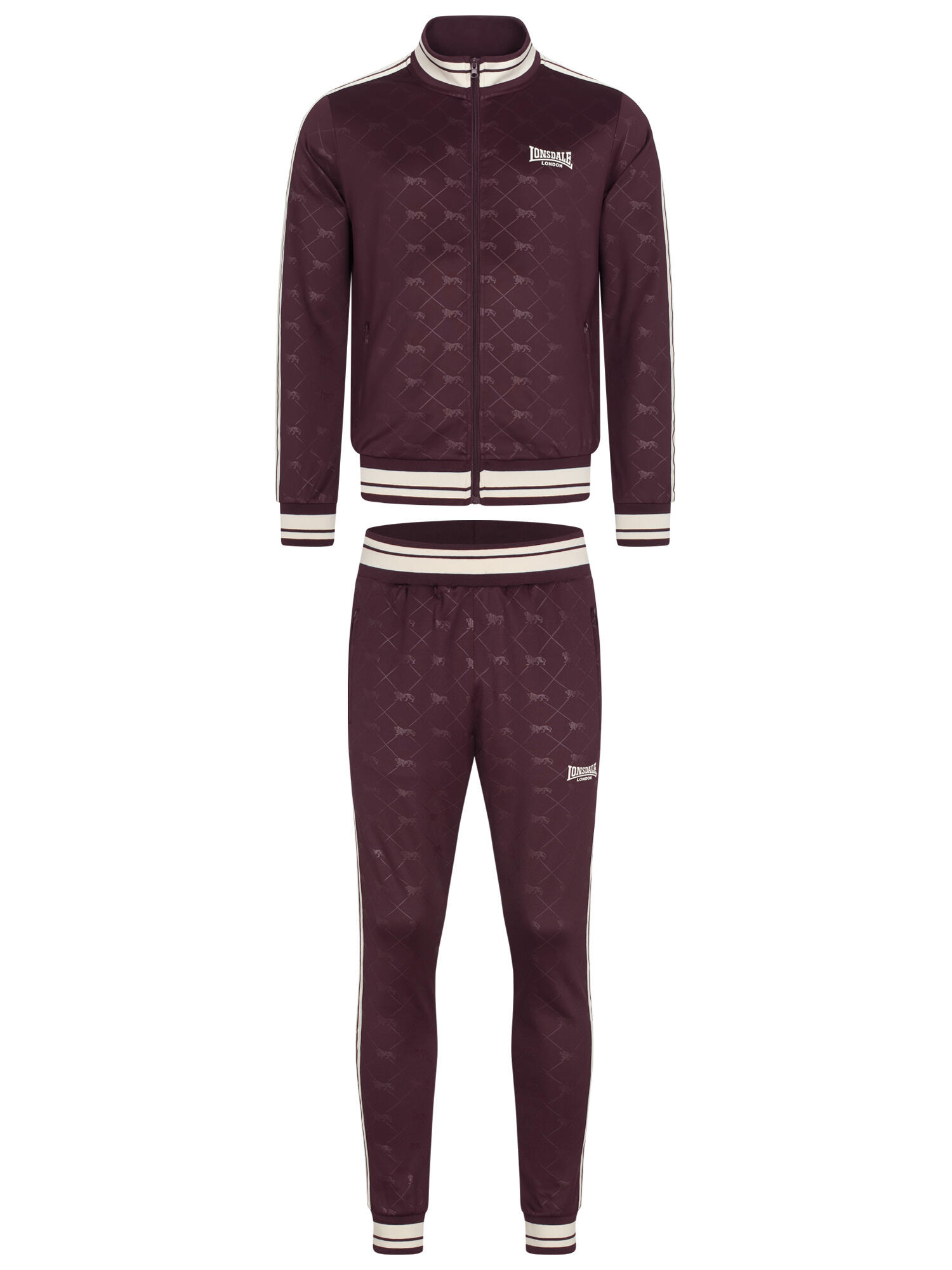 LONSDALE Heren trainingspak slim fit ASHWELL 2/7