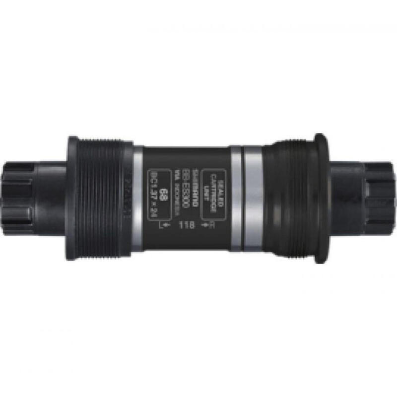 Butuc pedalier Shimano BB-ES300 BSA 73 mm, ax 121 mm, Octalink, fără șuruburi