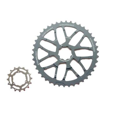 Stronglight Umbaukit für Shimano Kasette 40 Z HT³ inklusive 16Z Stahl Ritzel