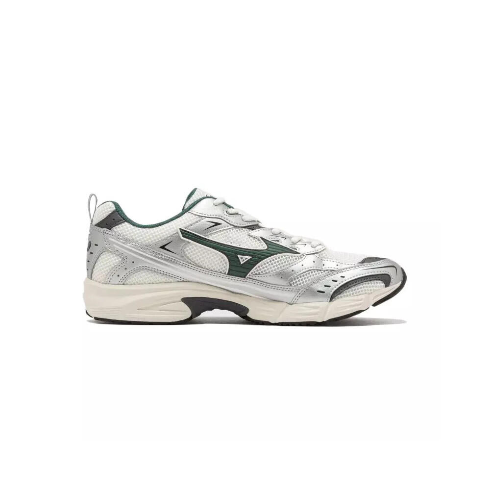 Mizuno MXR Snow White Bistro Green Silver Sneakers 3/5