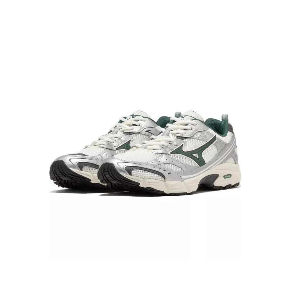 Mizuno MXR Snow White Bistro Green Silver Sneakers 2/5