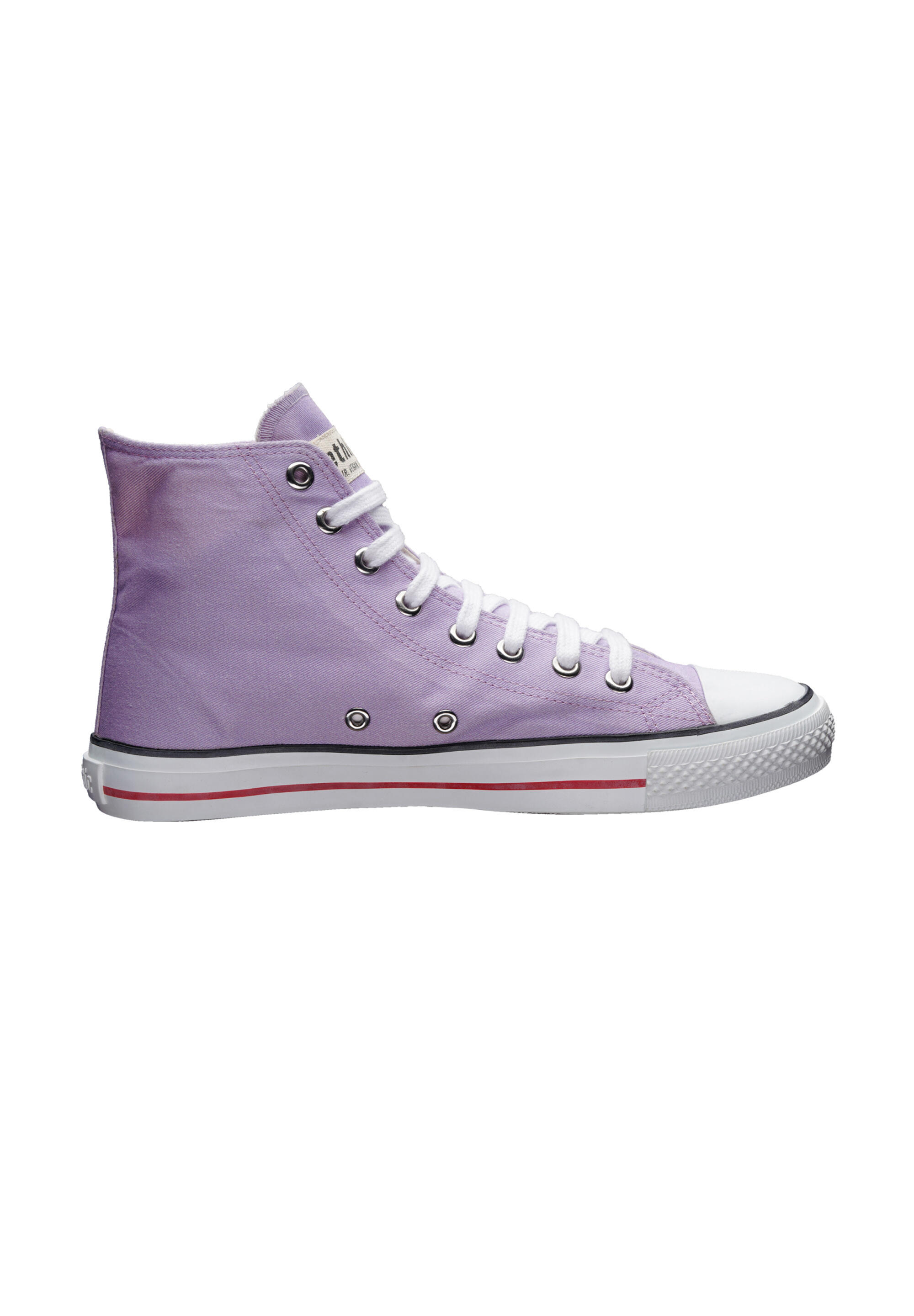 Canvas Sneaker White Cap Hi Cut lila atmungsaktiv 3/5
