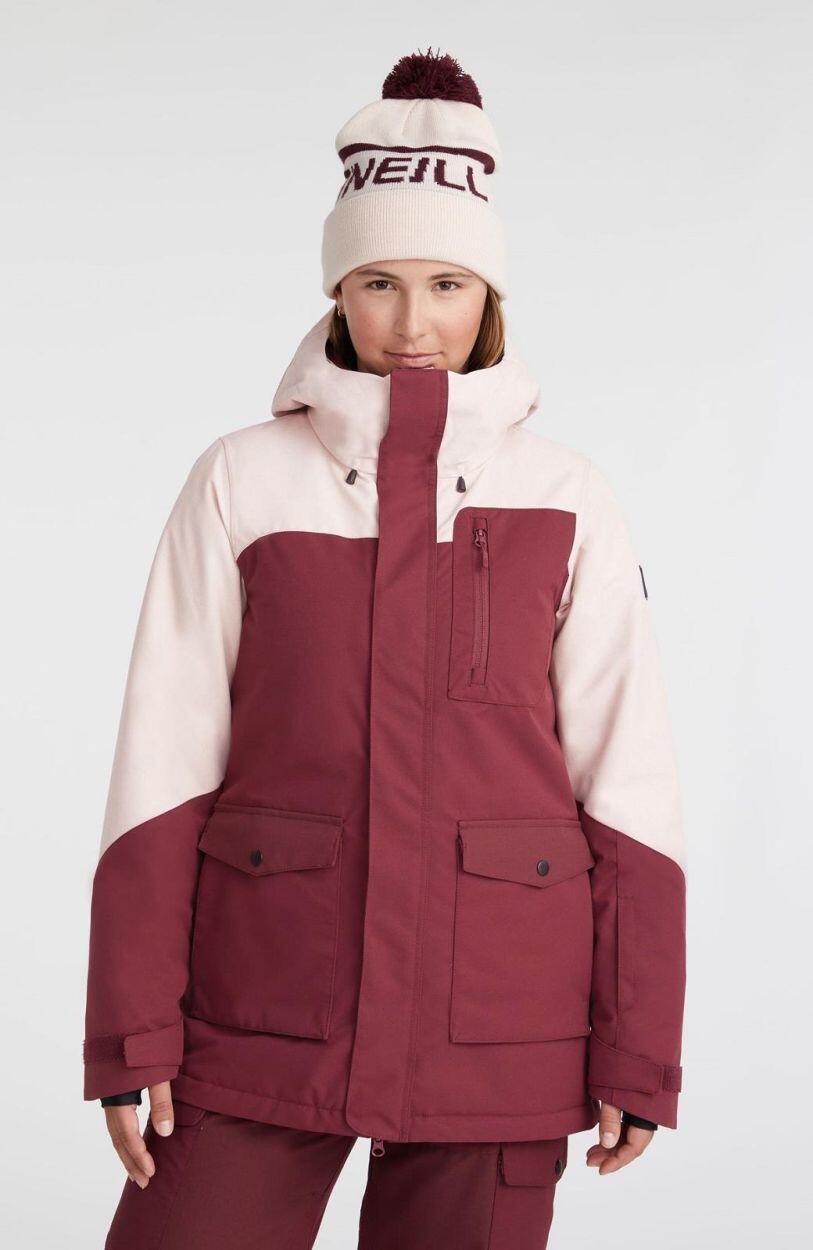 O'NEILL O'neill Manteaux UTILITY JACKET  Femmes Windsor Wine Colour Block 1/5