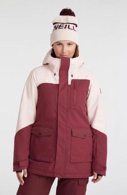 O'neill o'neill jassen utility jacket dames windsor wine colour block