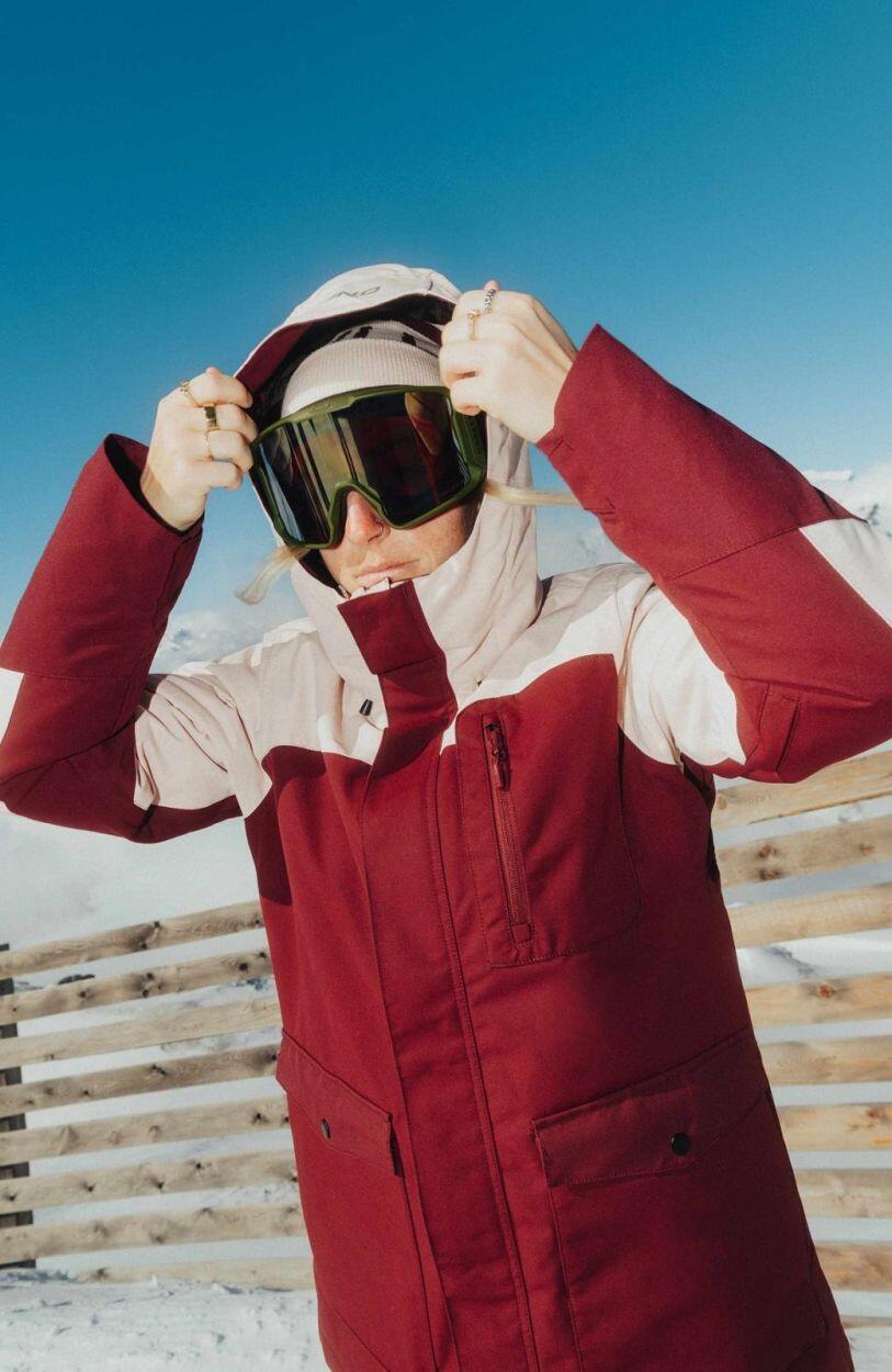O'NEILL O'neill Manteaux UTILITY JACKET  Femmes Windsor Wine Colour Block 2/5