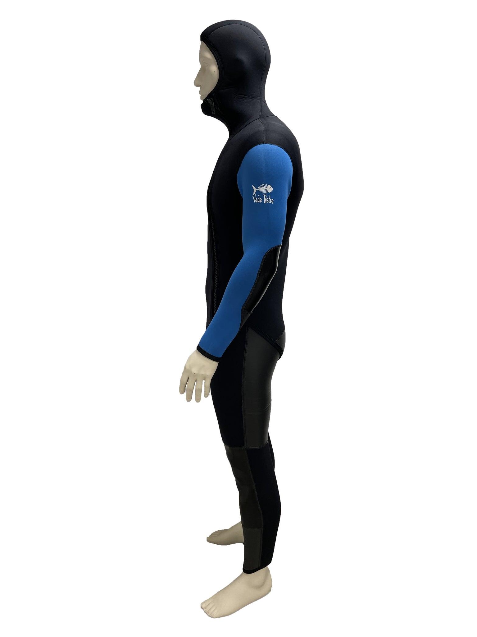 Pantalon canyoning 5 mm Enfant bleu noir 3/5