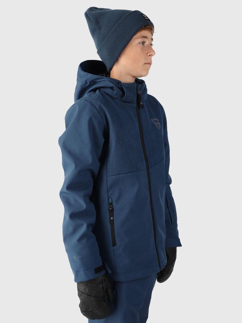 BRUNOTTI Softshells Twinstroky Boys Softshell Jacket  Garçons NIGHT BLUE 3/5