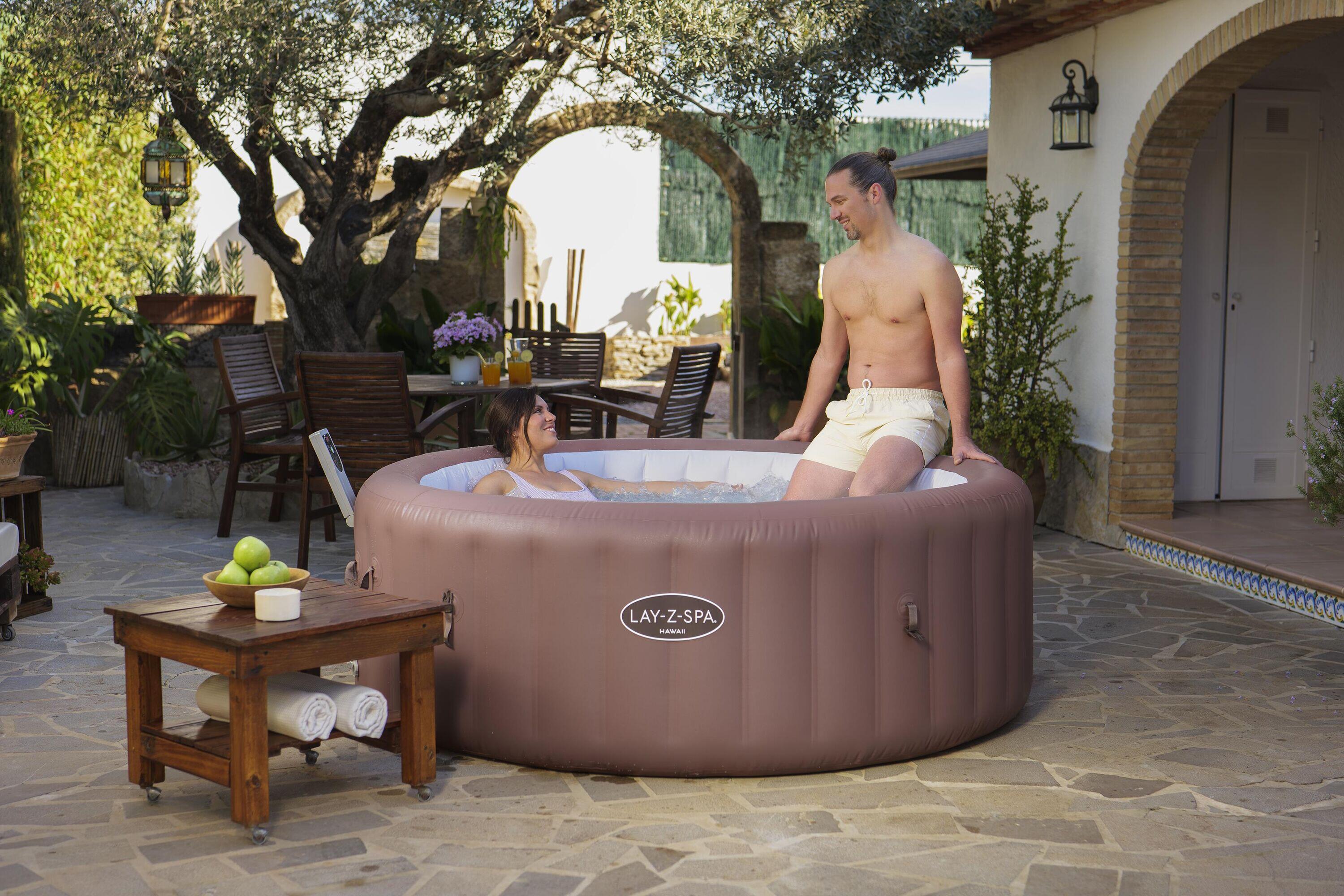 Bestway Spa gonflable rond Hawaii Smart AirJet Energy Sense 4 - 6 personnes 4/7