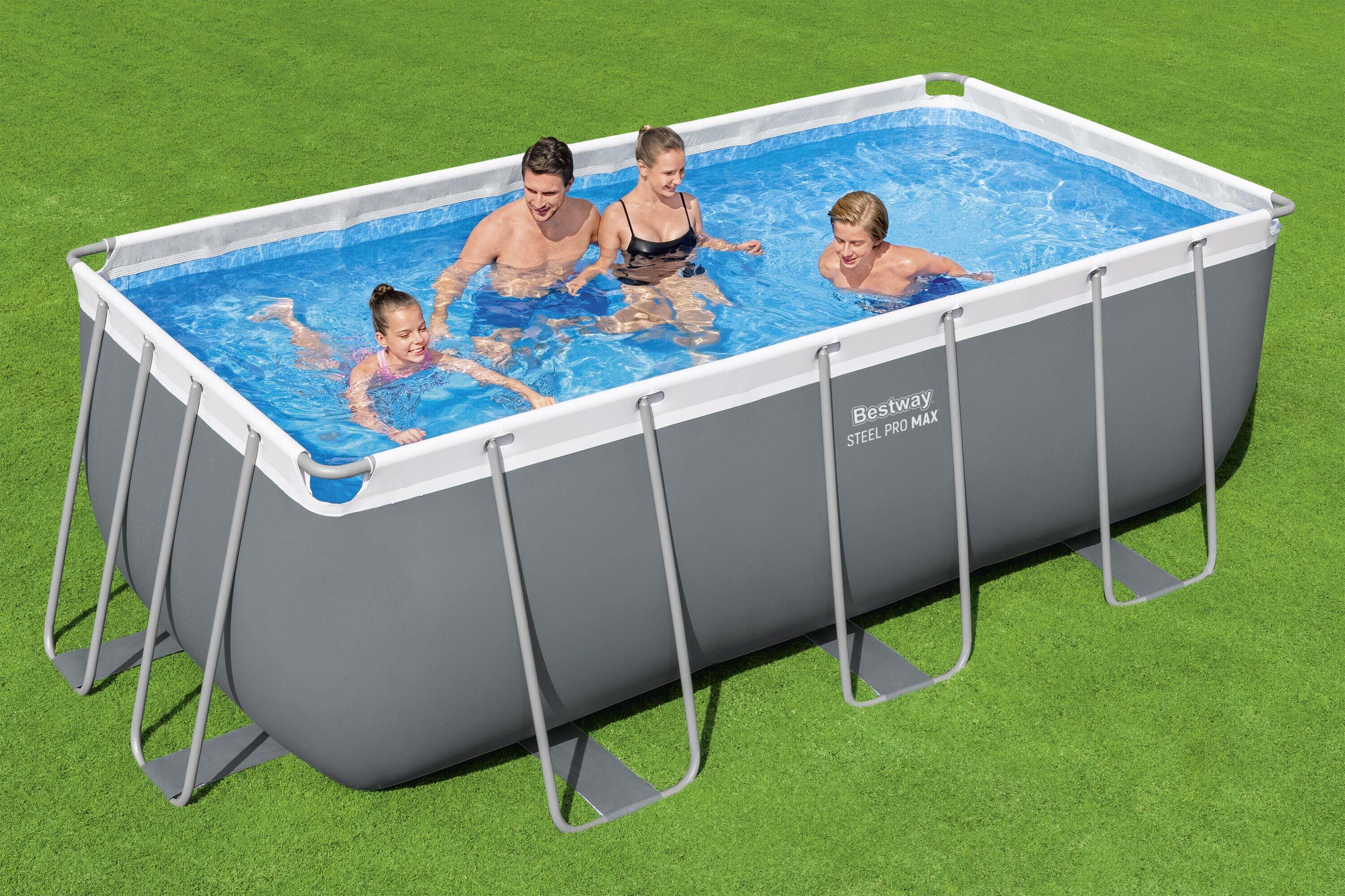 Bestway 56456-7 Set piscina fuori terra Steel Pro Max da 412x201x122 cm 2/7