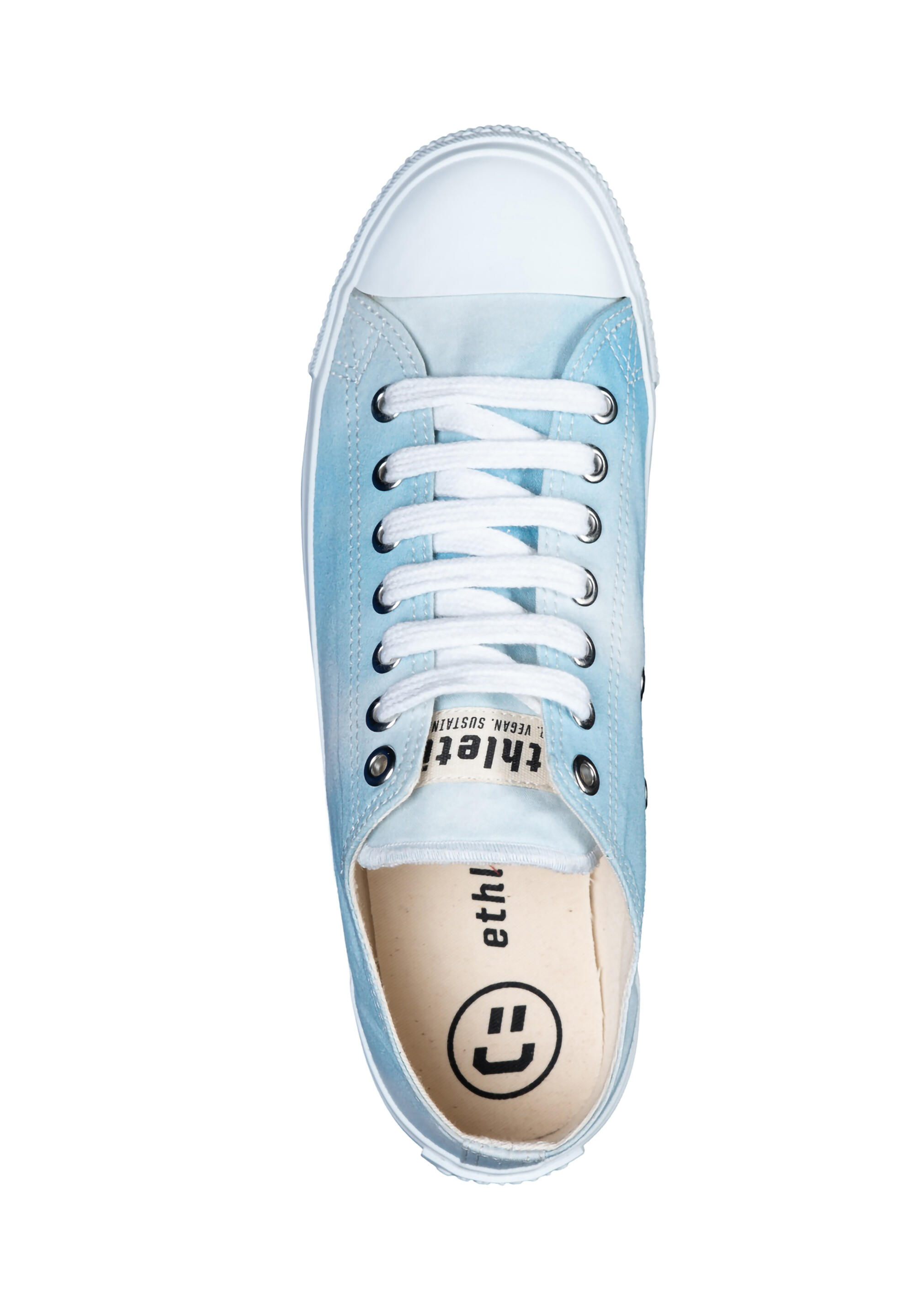 Sneaker Trainer White Cap Lo Cut hellblau atmungsaktiv 5/5