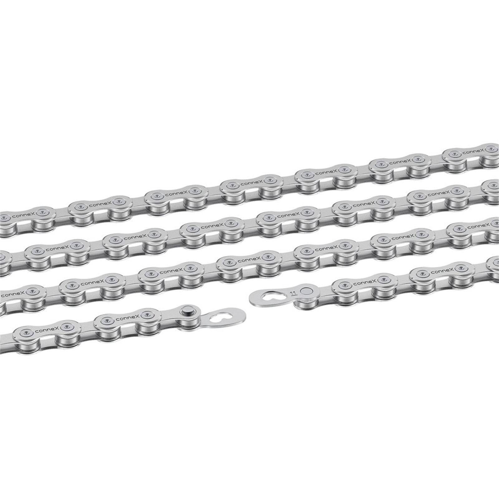 CONNEX Connex Fahrradkette 11S0, Silber, 11-Fach, 118 Glieder, 5,6 mm