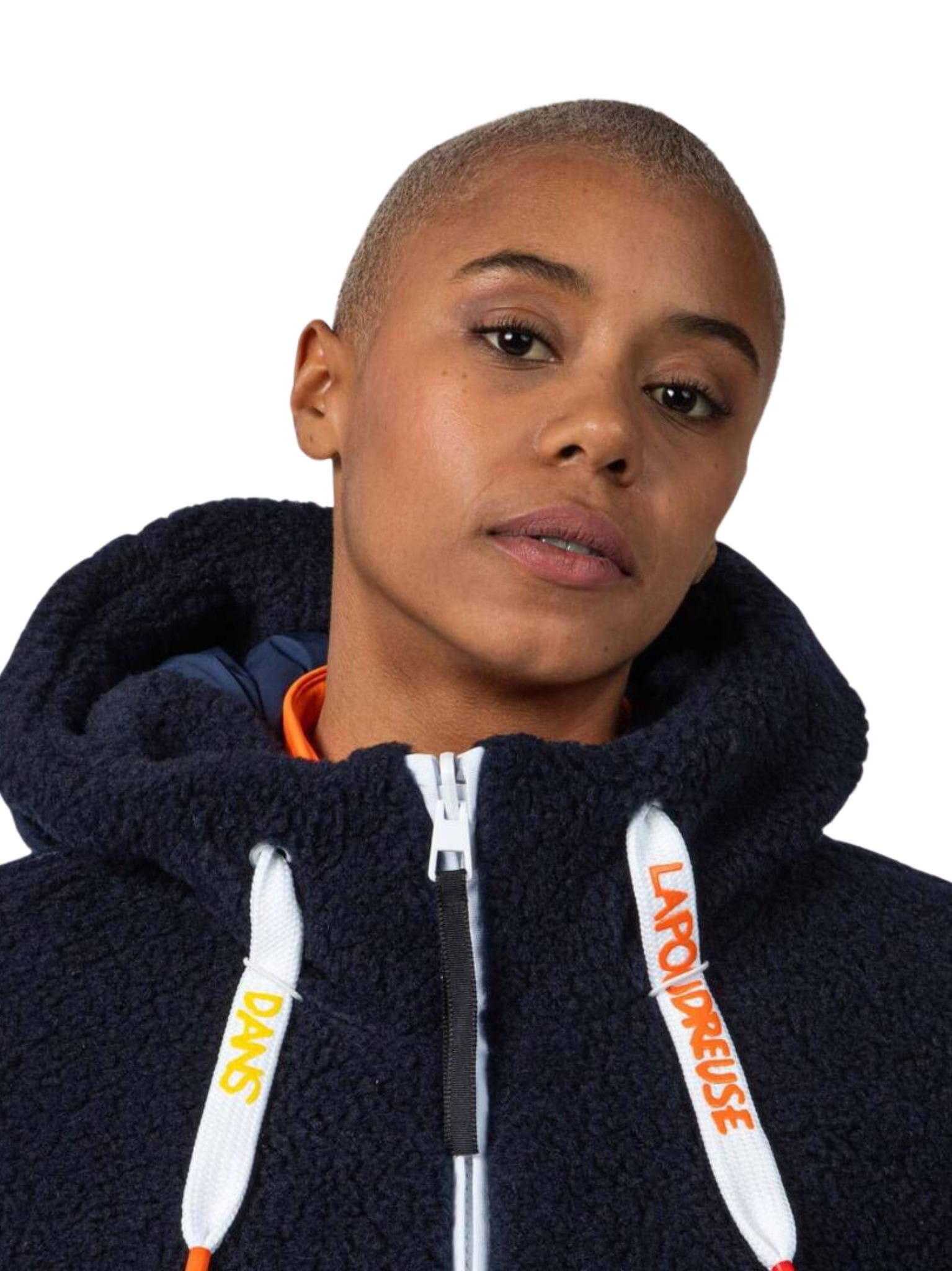 Kurtka narciarska Rossignol JCC damska W Yety Fleecy Bomber JKT granatowa 5/6