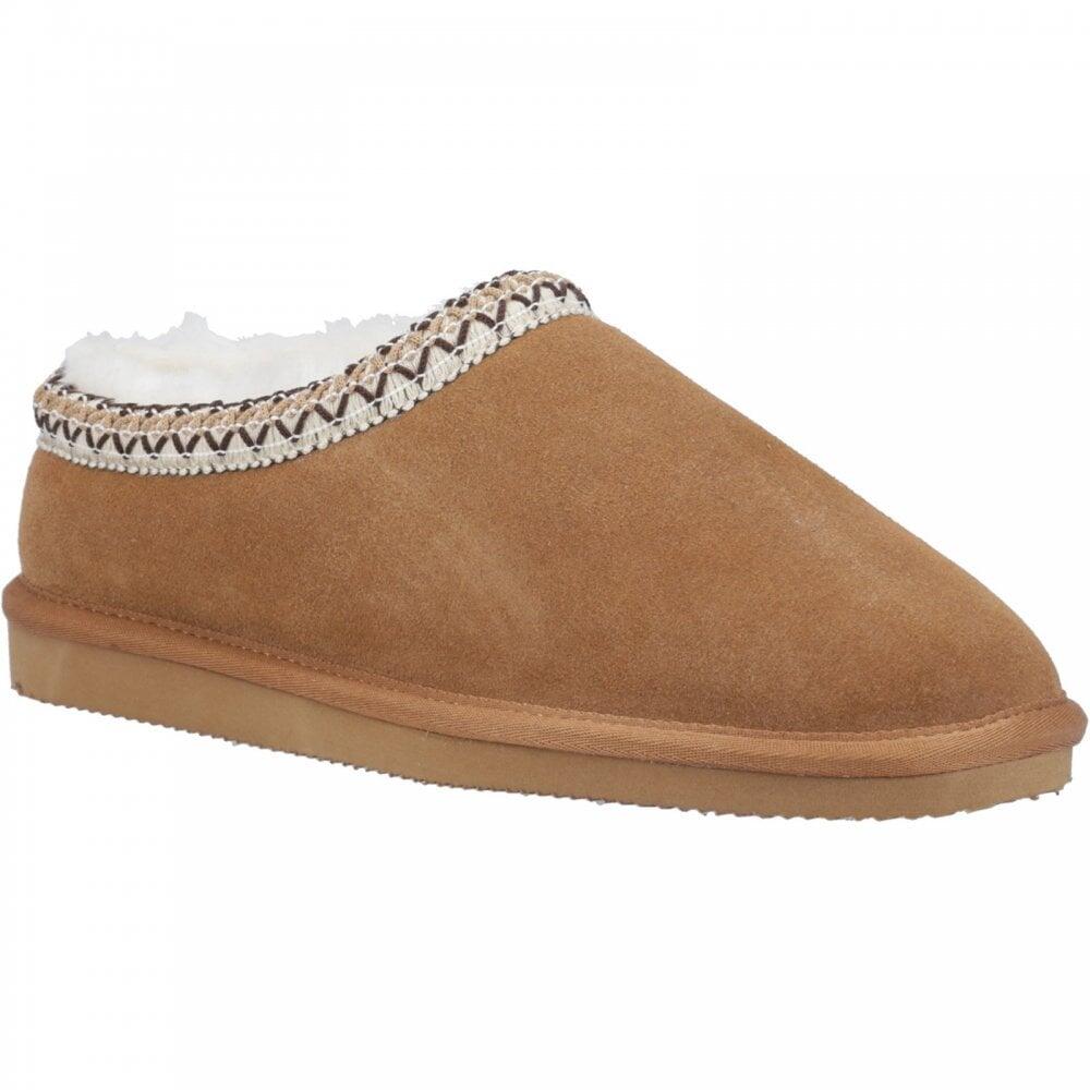 Cotswold Foxmoor | Tan | Womens Luxury Sheepskin Lined Slippers COL: T 6/7