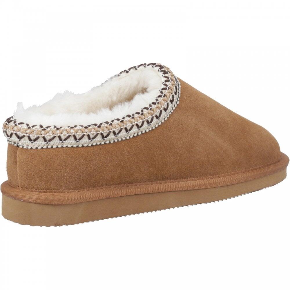 Cotswold Foxmoor | Tan | Womens Luxury Sheepskin Lined Slippers COL: T 4/7