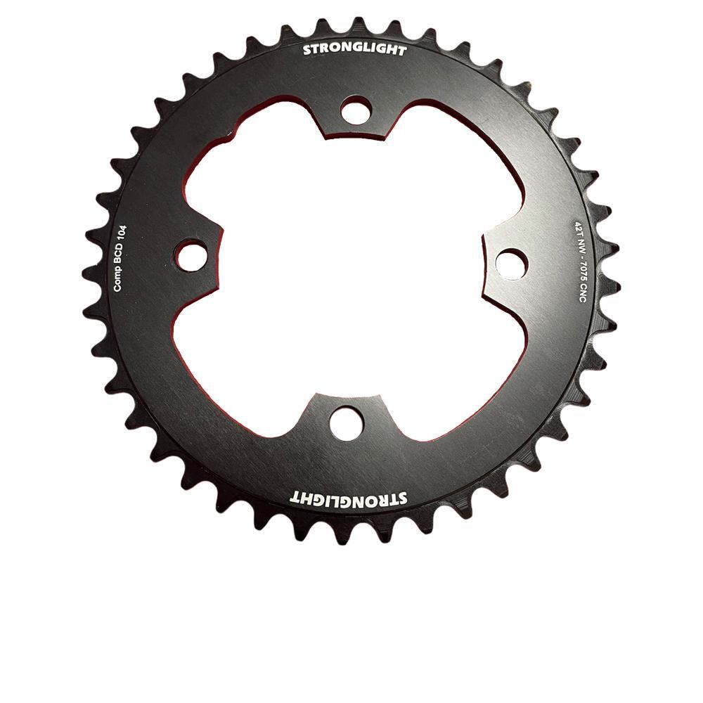Plateau Stronglight pour E-Bike BoschGen4 42 dents 4 bras BCD 104 2/3