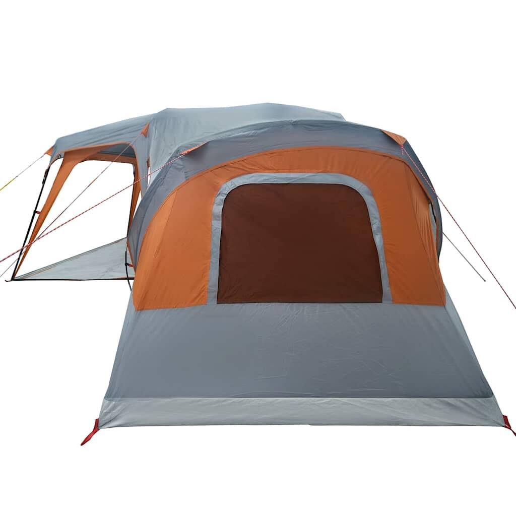 VidaXL Tienda familiar 9 personas, impermeable, con veranda 7/7