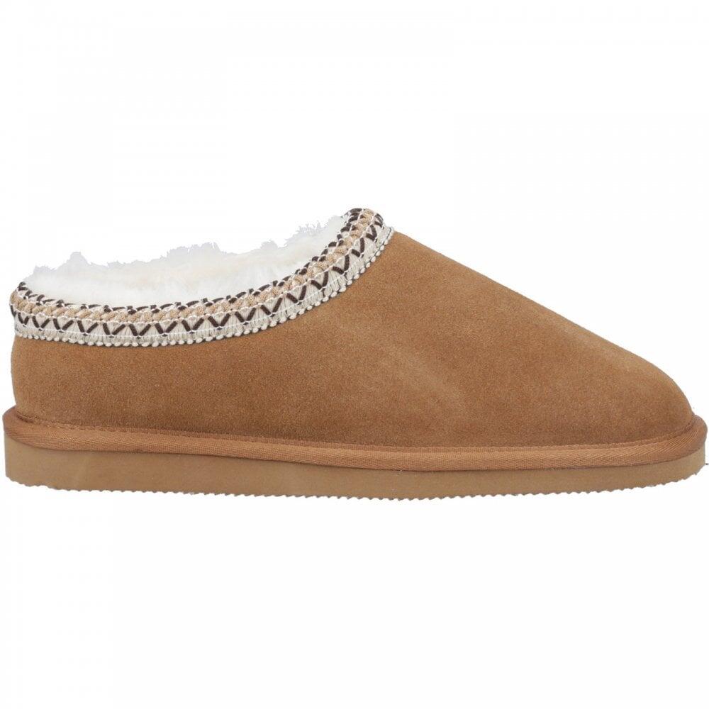 Cotswold Foxmoor | Tan | Womens Luxury Sheepskin Lined Slippers COL: T 1/7