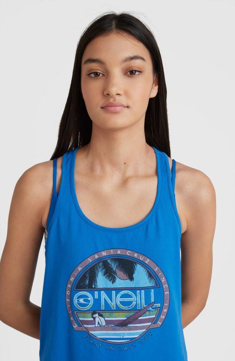 O'NEILL O'neill Hauts CONNECTIVE GRAPHIC TANK TOP  Femmes Princess blue 4/5