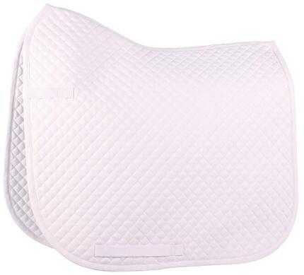 Harry's Horse Tapis de selle Delux 15mm - Polyvalence - Complet - Blanc