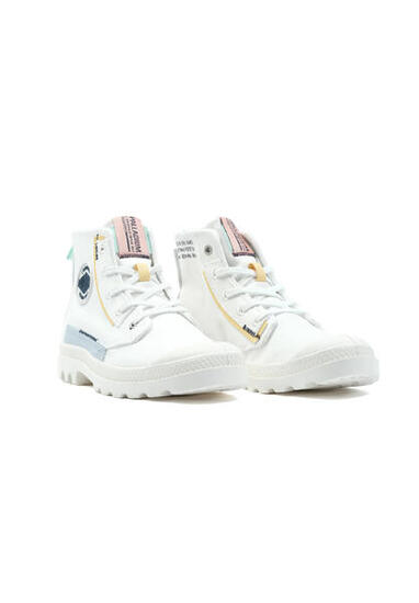 PALLADIUM Unisex PAMPA UNDERLAYER Boots Stiefelette 99183-116-M Star White