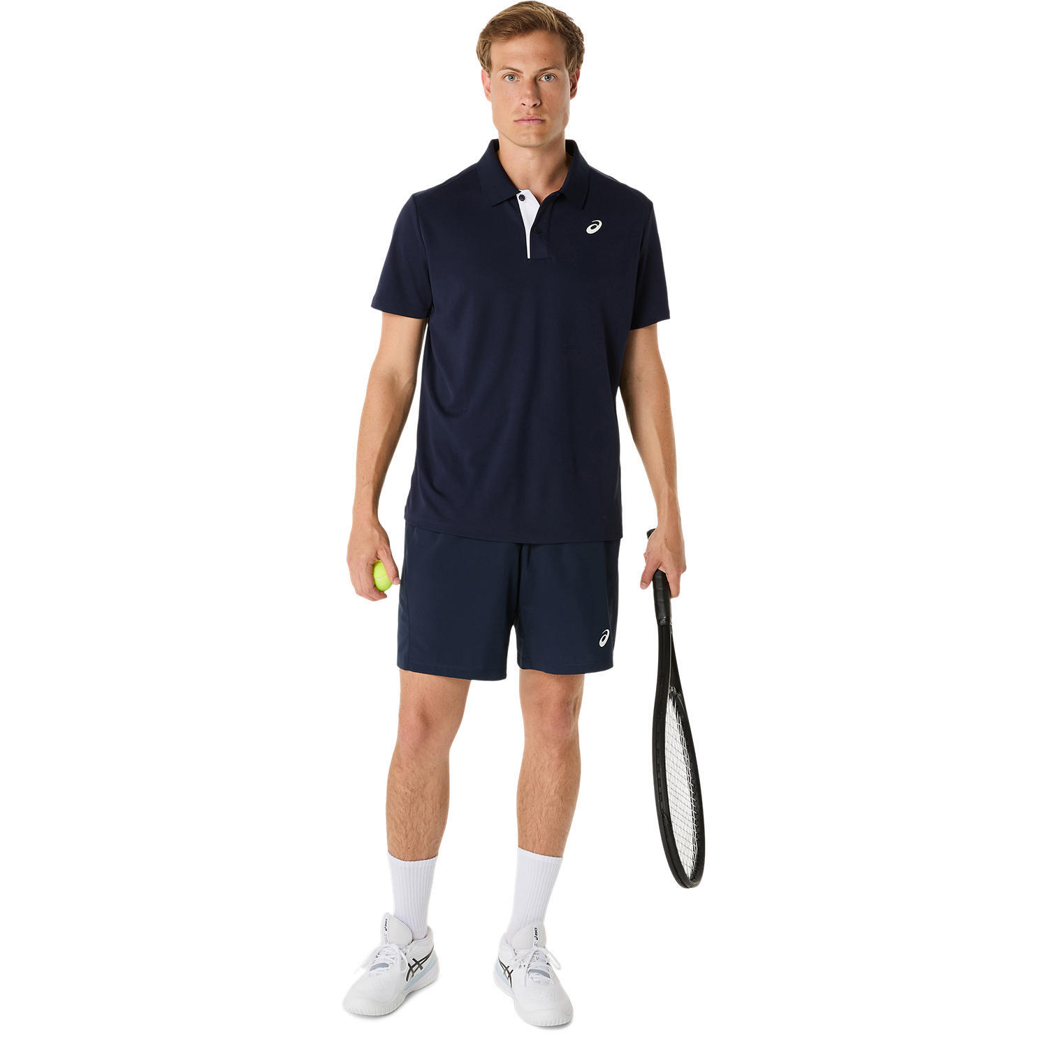 Polo Court da uomo blu scuro 3/7