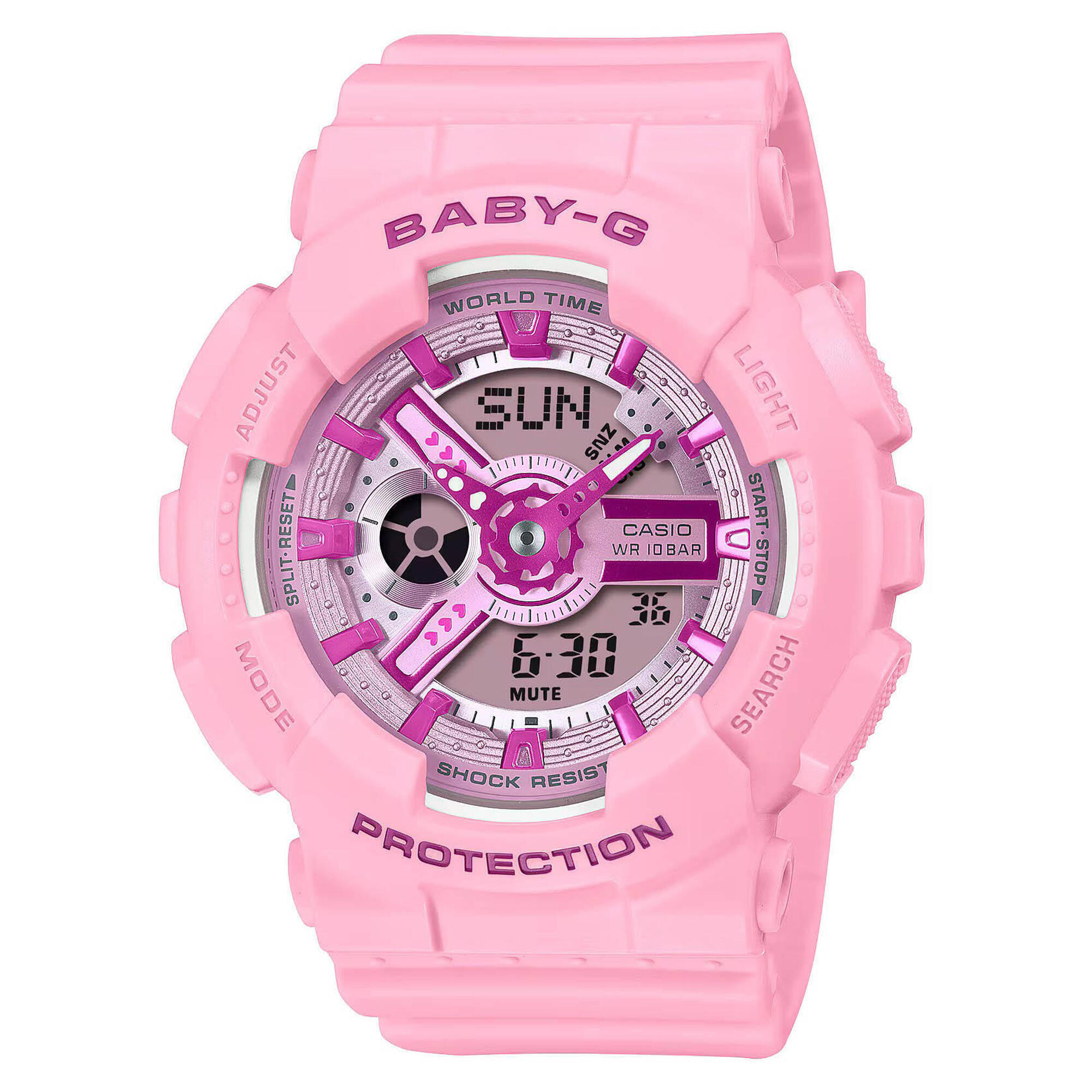 Casio - Montre Casio Modèle Ba-110yk-4aer Pour Femmes - Montre - Rose - No Size - Decathlon