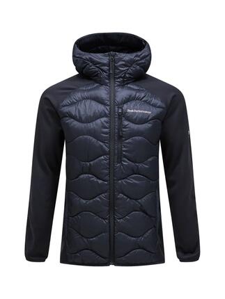 Kurtka Peak Performance puchowa męska Helium Down Hybrid Hood czarna - S