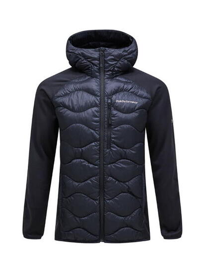 Kurtka Peak Performance puchowa męska Helium Down Hybrid Hood czarna - XXL