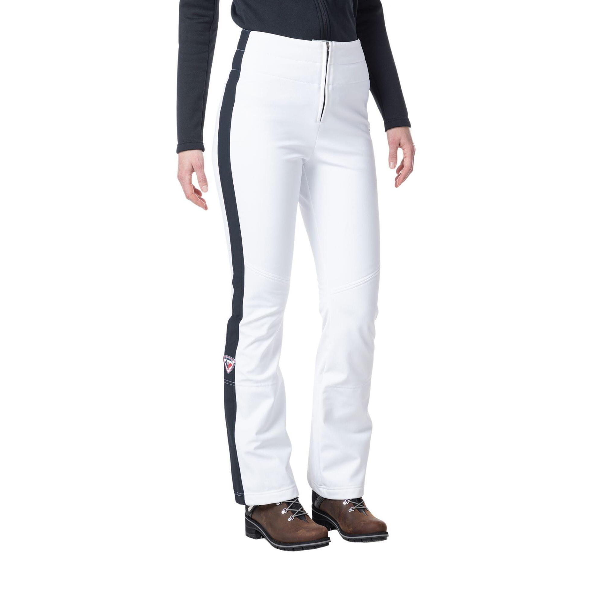 Spodnie narciarskie Rossignol damskie Resort Softshell Pant białe
