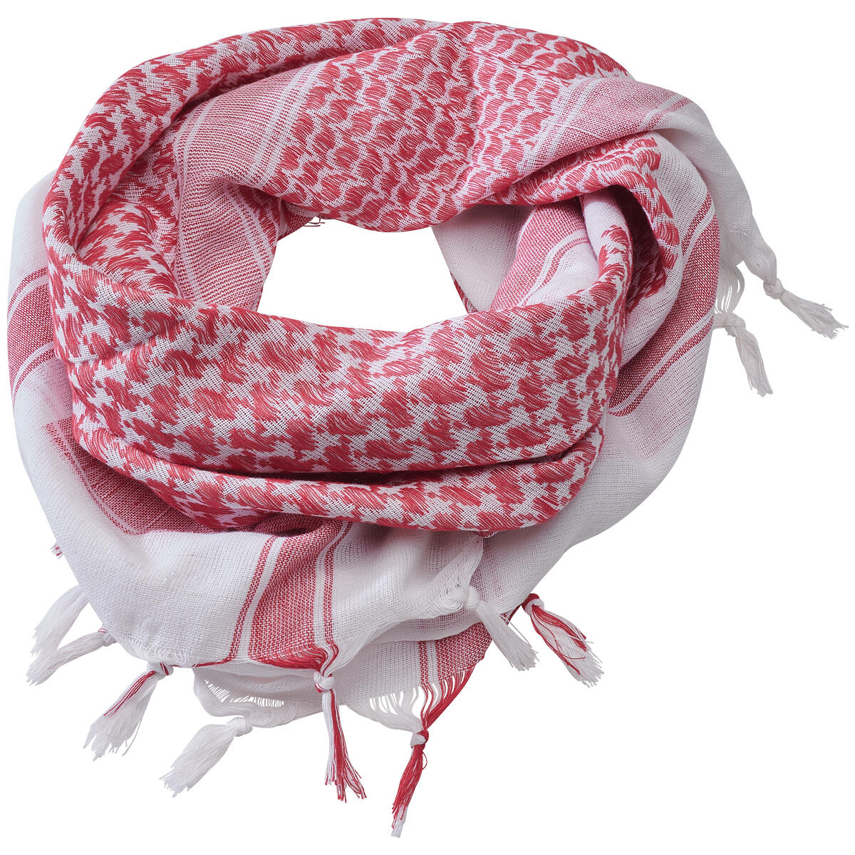BRANDIT Brandit Shemag Scarf Red / White