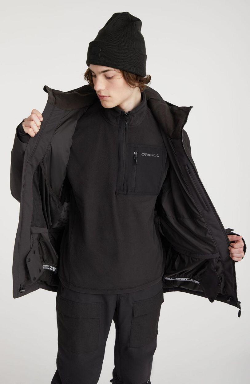 O'NEILL O'neill Manteaux UTILITY JACKET  Hommes Black Out 3/5