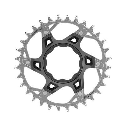 Sram Kettenblatt XX T-Type TQ A1 34 Z., Alu, silber, 12-fach, DM