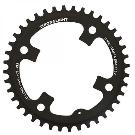 Stronglight Kettenblatt Gravel f.Campa 40 Zähne, sw ct² Alu 7075-T6, 123mm