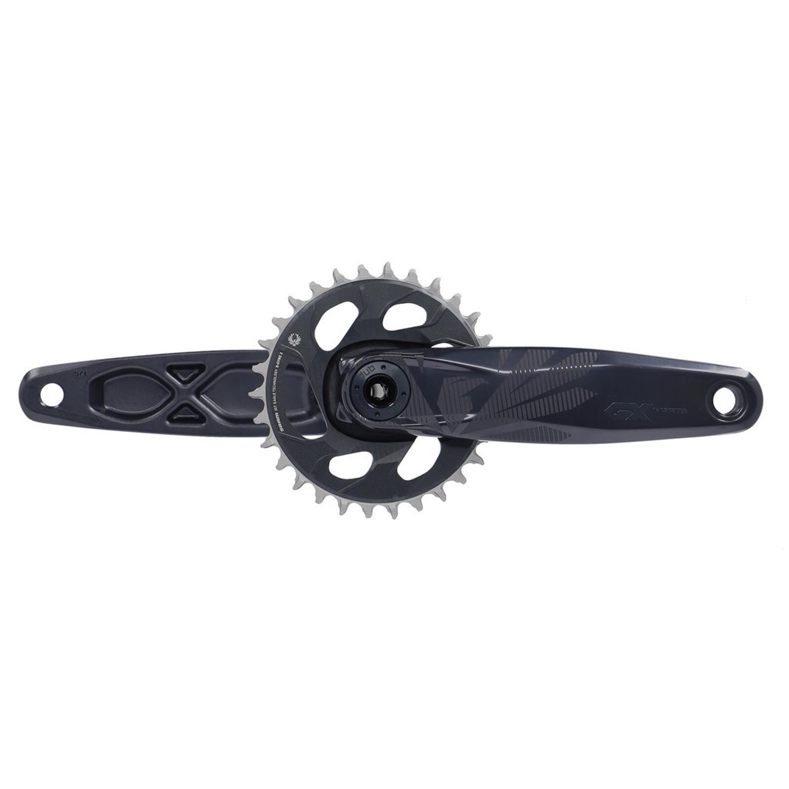 Sram - Sram Crankstel Gx Eagle Crankset Gx Eagle 30t Fatbike 5 175mm - Pédalier - Noir - 175 Mm - Decathlon