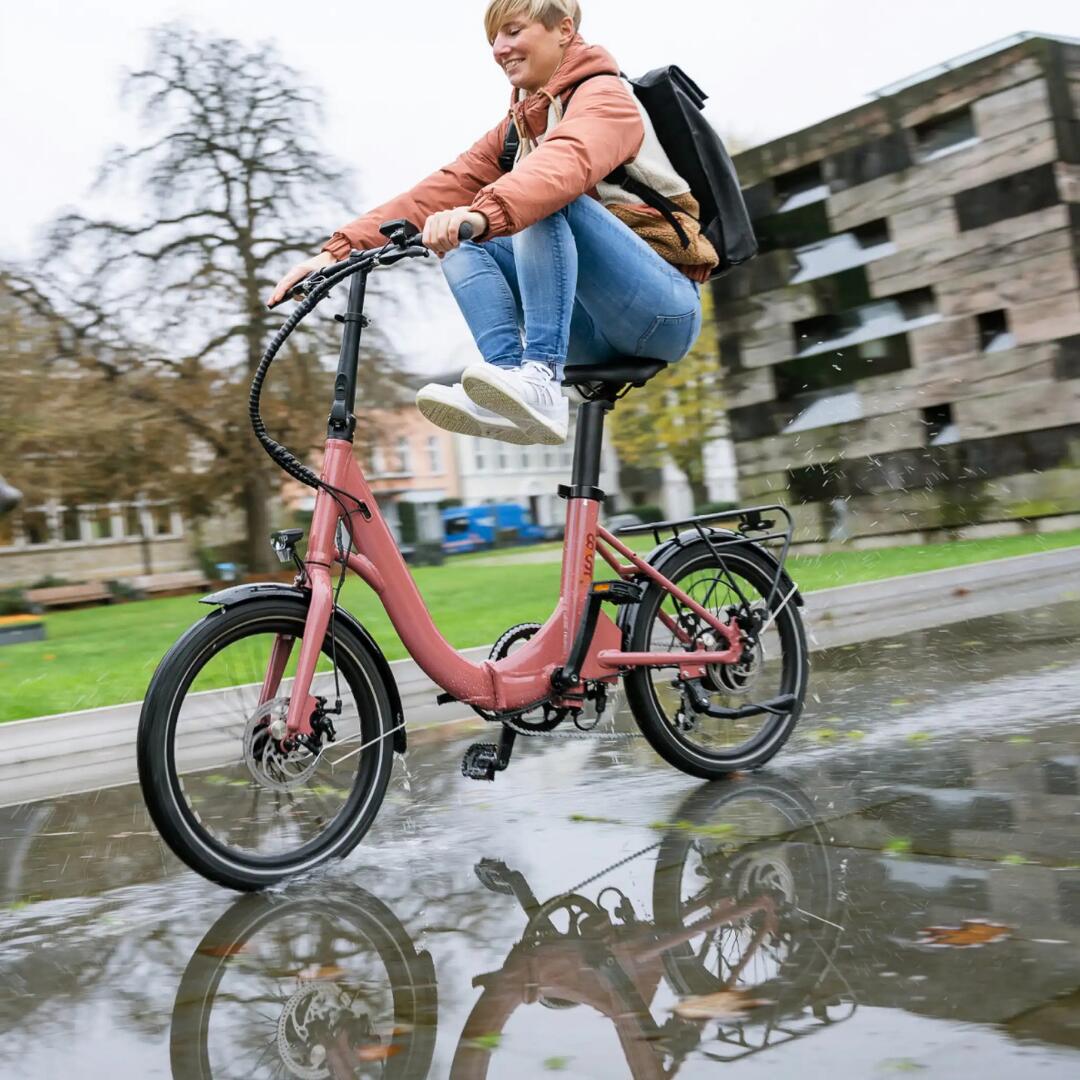 Bicicleta eléctrica dobrável de 20 polegadas e 7 velocidades COAST JIFO light 6/7