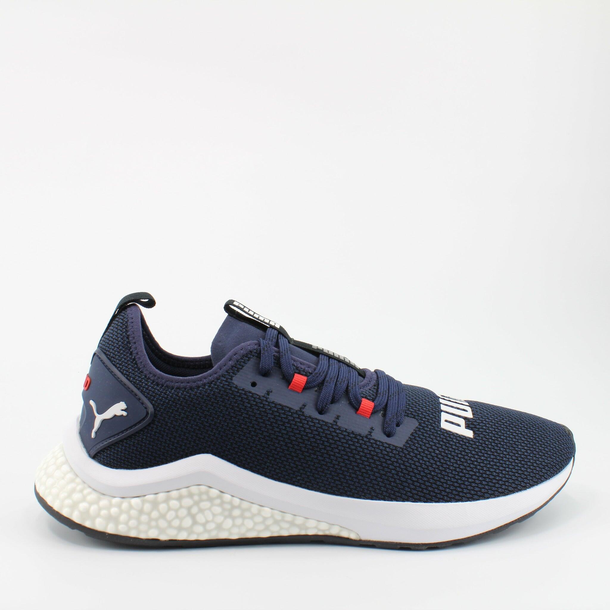 Puma Hybrid NX Navy Textile Mens Lace Up Trainers 192259 01 1/7