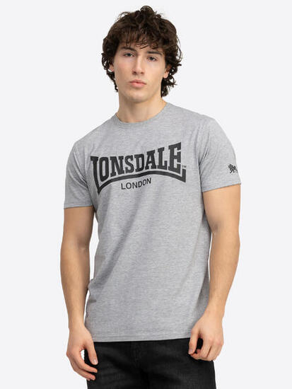 LONSDALE Heren-T-shirt, regular fit dubbelpak PIDDINGHOE