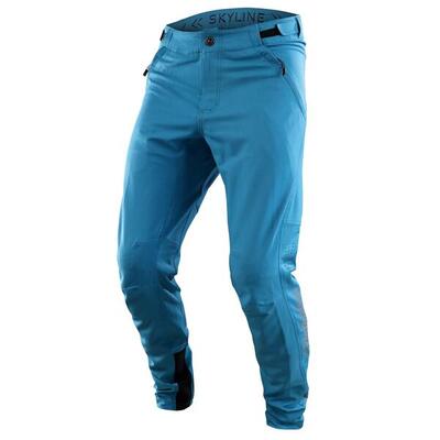 Pantaloni lunghi MTB SKYLINE ultra leggeri e traspiranti Azzurro Uomo