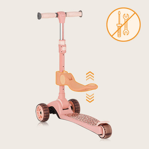 Trottinette et Draisienne 2 en 1 Lionelo Franky LED Réglable 1-50kg 3/7