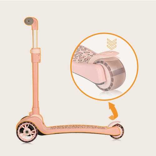 Trottinette et Draisienne 2 en 1 Lionelo Franky LED Réglable 1-50kg 7/7